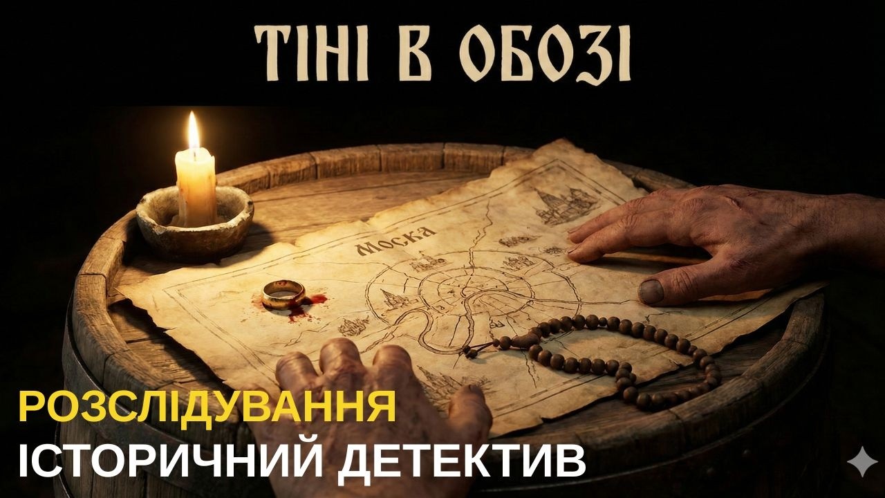 Історичний детектив: Тіні в обозі Сагайдачного. Аудіокнига про похід на Москву 1618