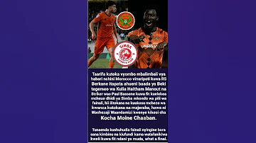RS BERKANE YAPATA AHUENI Vs SIMBA 