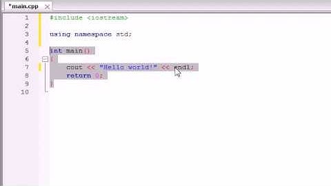 Buckys C++ Programming Tutorials 2 Understanding a Simple C++
