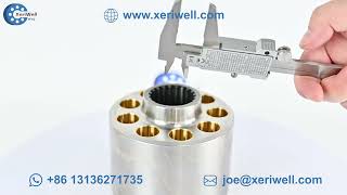 LIEBHERR DPVP108 Hydraulic Pump Spare Parts-Cylinder Block｜excavator engine parts diagram｜