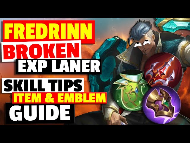 Fredrinn Mobile Legends , New Hero Fredrinn Best Build And Skill Combo - Mobile  Legends Bang Bang - BiliBili