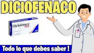 DICLOFENAC para que sirve, DOSIS dolor INFLAMACION | EFECTOS SECUNDARIOS diclofenaco