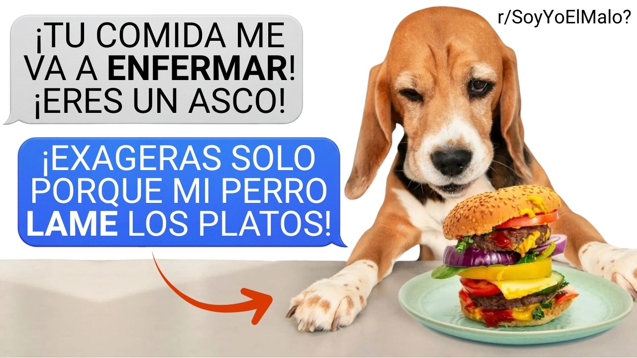¿SOY YO EL MALO por DEJAR que MI PERRO LAMA MIS PLATOS? | r/AITA | HISTORIAS de REDDIT