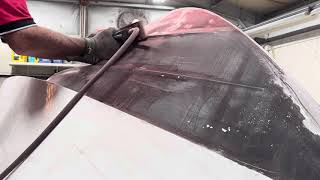 Last of the Bottom Paint Removal
