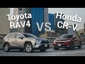 Honda CR-V VS Toyota RAV4 - Las camionetas pioneras se enfrentan de nuevo | Autocosmos