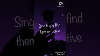 Sing if you find them attractive✨ (my hero academia edition) READ DESCRIPTION