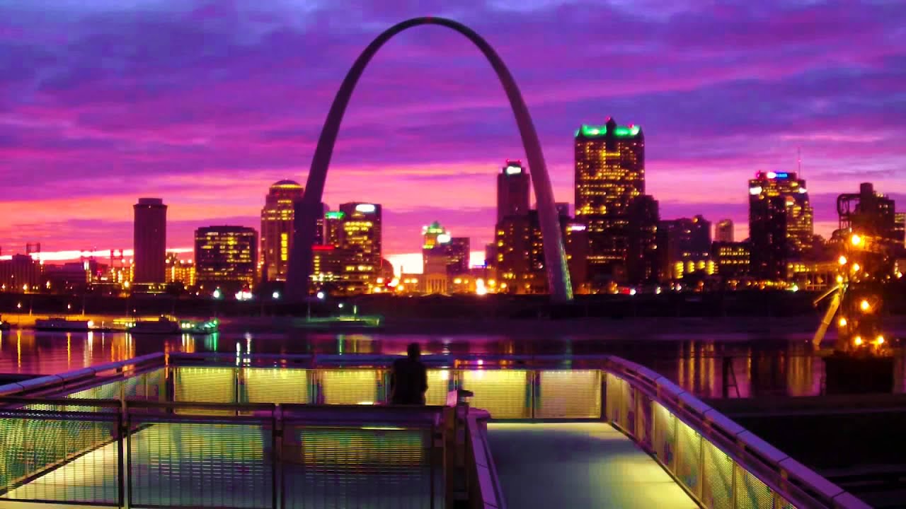 St. Louis Sunset Time-Lapse - YouTube