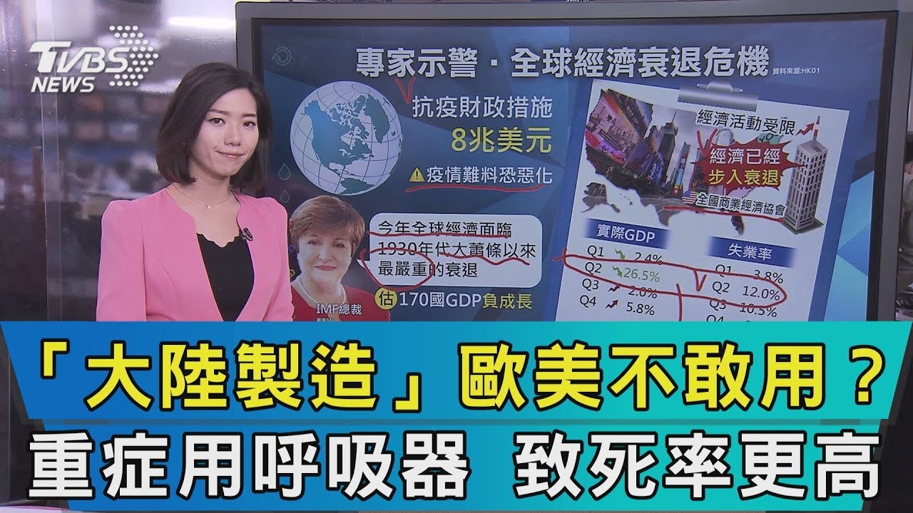 【十點不一樣】「大陸製造」歐美不敢用？　重症用呼吸器　致死率更高