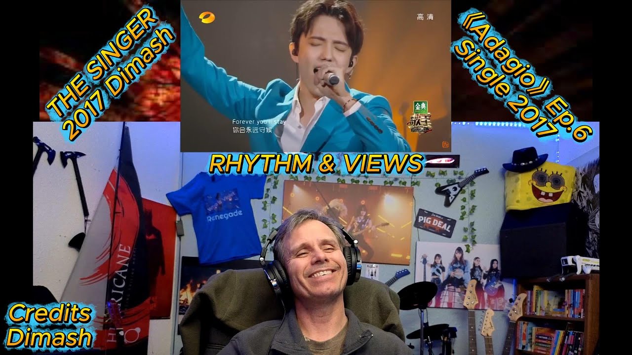 IS THIS EVEN HUMAN?! 😱 Dimash Kudaibergen 《Adagio》 THE SINGER 2017 Ep.6 Reaction 🔥 #reaction