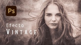 How to create an OLD PHOTO in Photoshop - Vintage Effect - Inspired by Julia Margaret Cameron