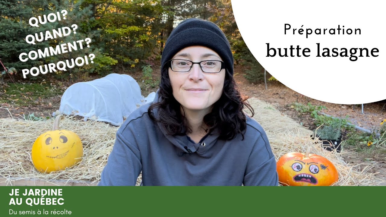 Tout sur la réalisation d'une butte lasagne au potager