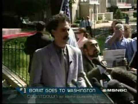 Borat dating skit