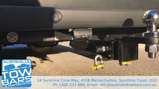 Mercedes Benz Sprinter Van Tow Bar Installed