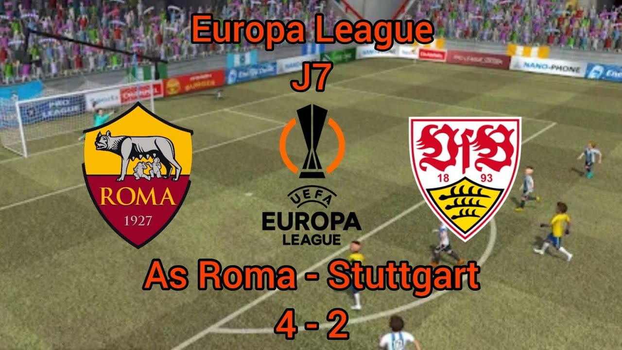Pro League Soccer/ As Roma - Stuttgart/ Europa League - J7