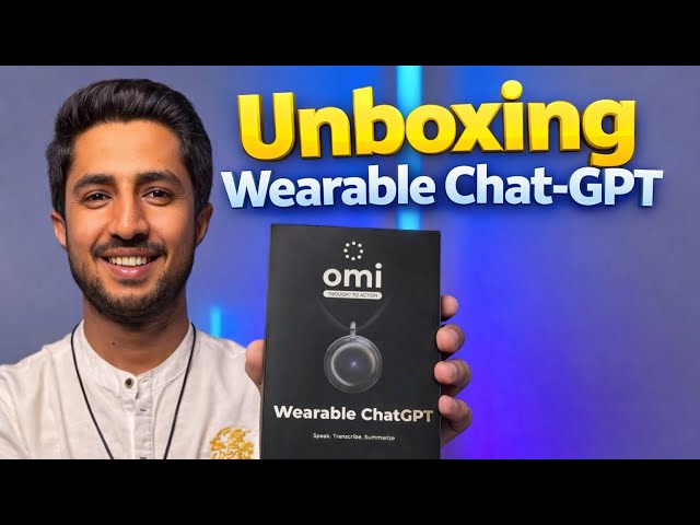 Unboxing Future of Ai Wearable Chat-GPT | Omi has introduced an Ai