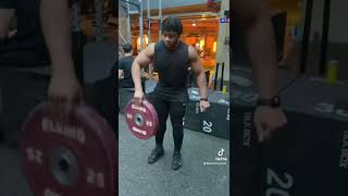 25KG plate flip easy reps