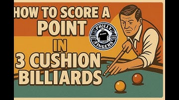 3 Cushion Billiards - How a point is scored. UMB standardized rules #billiards