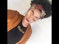 How I Tie My Headwraps + Faux Puff Hair Hack Tutorial | Whitney MG