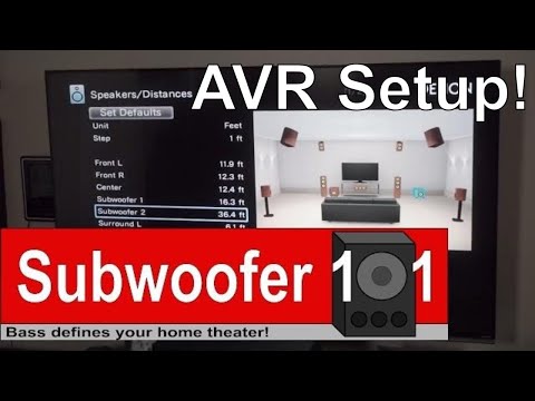 How I Set Up My AVR Denon X6200W 9.2 Atmos DTS:X Crossovers and Distances