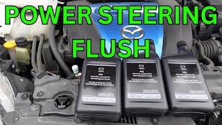 2013 Mazda 3 - Power Steering Fluid Flush