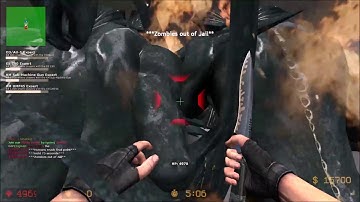 Counter Strike Source Zombie Escape Gameplay 9 - Horizon Zero Dawn Release Tomorrow :D