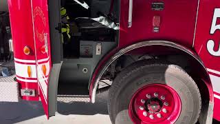 ENGINE 2-55 & COMMAND 2-02 RESPONDING TO AN AFA | Fire & Life Safety by RYAN