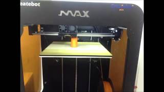 !WOW! CREATEBOT 3d prinitng such a weird stuffs with flexible filament