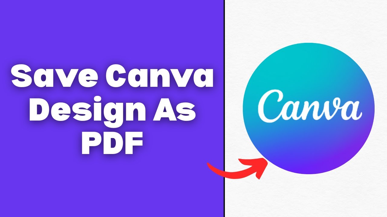 How To Save Canva Design As PDF 2026 - Full Guide