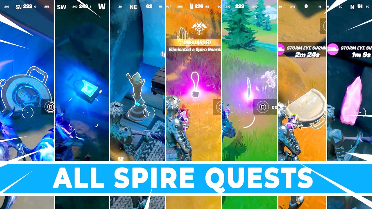 Completing *ALL SPIRE QUESTS* (Artifacts, Last Log, Talisman, Last Log, Don Disguise)