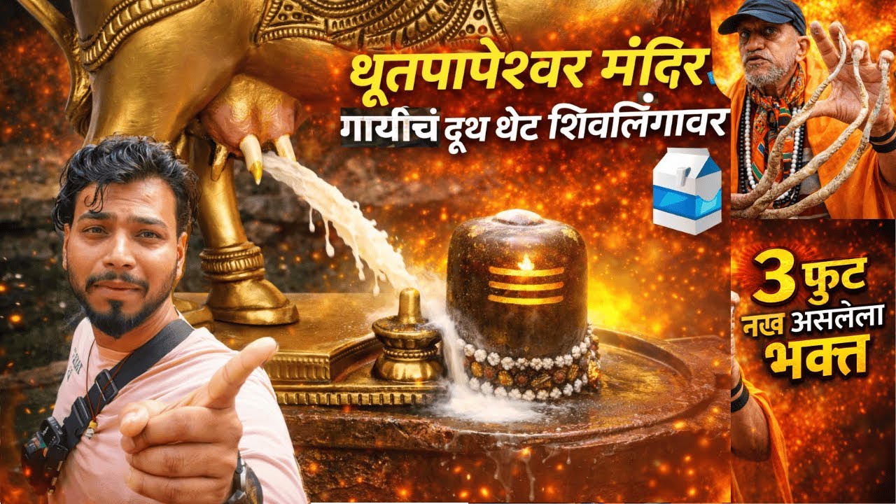 राजापूर मधील धूतपापेश्वरचे मंदिर दर्शन | गायीचं दूध थेट शिवलिंगावर 🔱| 3 फूट नख असलेला भक्त | Vlog 05