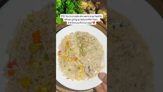 Easy Mushroom Herb Rice Recipe | Restaurant Style at Home