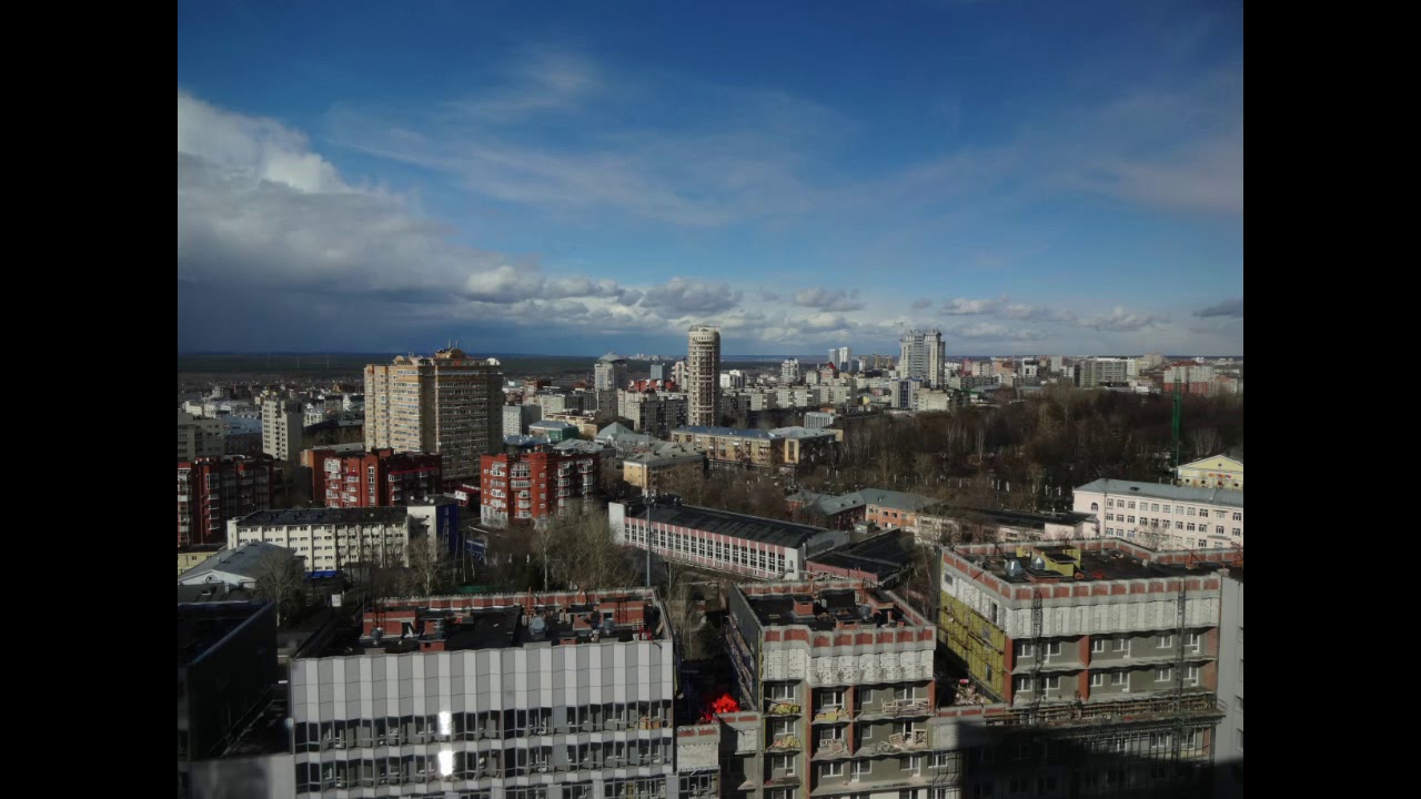 Time Lapse Winter VS Summer # Perm City # April 24 2020