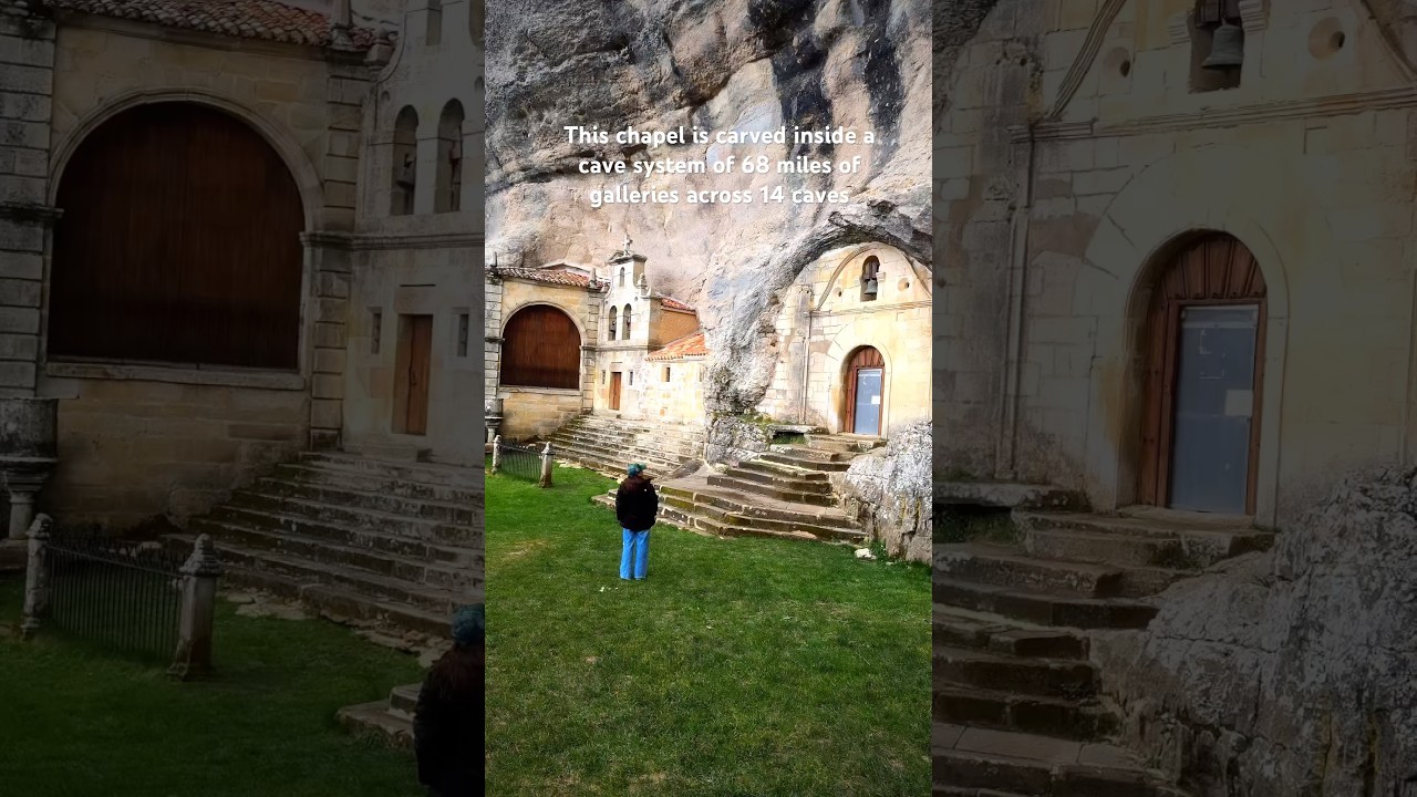 Monumento Natural Ojo Guareña in Burgos, Spain is the true hidden gem on a northern Spain road trip