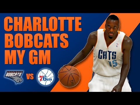 NBA 2K14 PS4 Charlotte Bobcats My GM Ep 4 Yr1Gm20 Vs Philledelphia 76ers