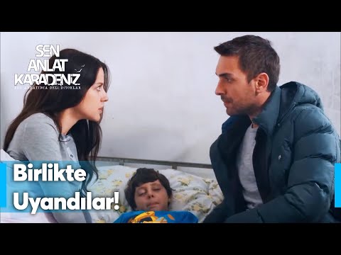 Tahir ve Nefes aynı yatakta uyuyakaldı! - Sen Anlat Karadeniz