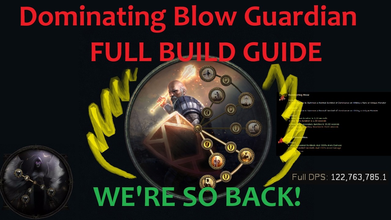 PoE 3.28 - Dominating Blow Guardian League Starter Build Guide