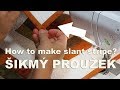 How to make slant stripe? Easy procedure!