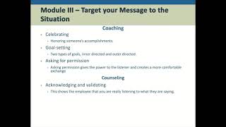 Coaching vs  Counseling