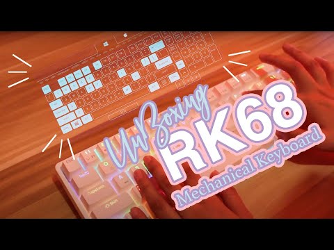 Royal KludgeG68/RK68/RK837 MechKeyboard | Tri-modes Red Switch & RGB HOTSWAP | Unboxing | LM Channel