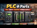 PLC Basics for Beginners 🔥 | CPU, Input, Output & Power Supply Explained