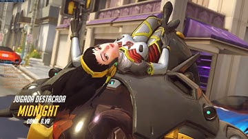 Overwatch D.VA Sextuple... Team Kill.