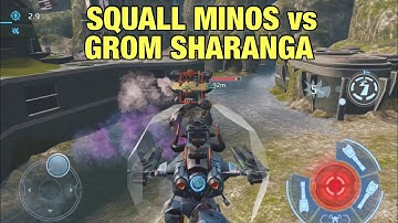 Maxed Squall Minos vs Maxed Grom Sharanga: Who Wins the Battle? | War Robots FFA Gameplay