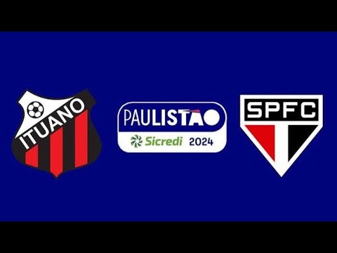 Ituano x São Paulo AO VIVO de Itú - Última Rodada - Campeonato Paulista ...