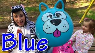 Learn Ball Colors with ZEBRA and Kids Educational Videos Good Song for Kids JoyJoy Lika