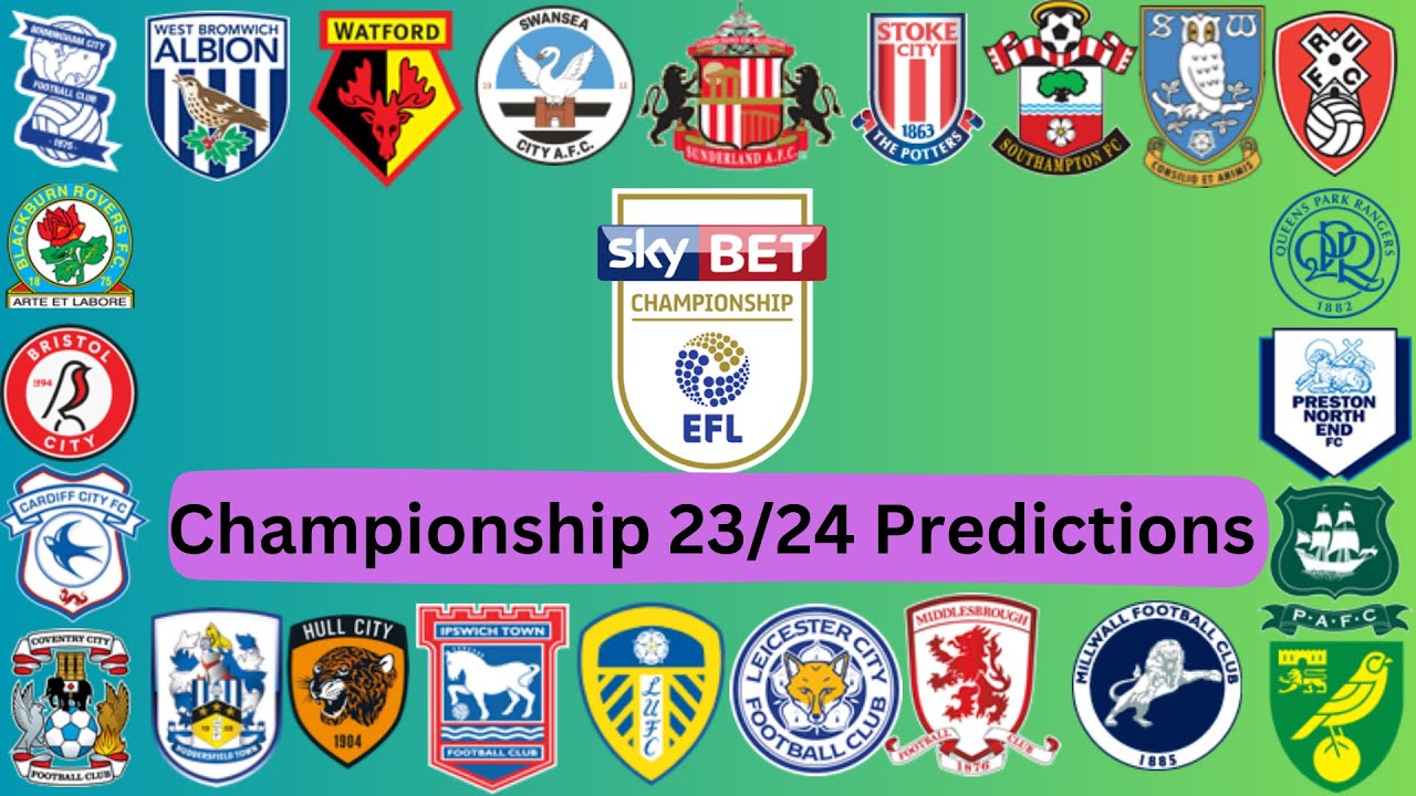 Championship 23/24 Predictions : r/Championship