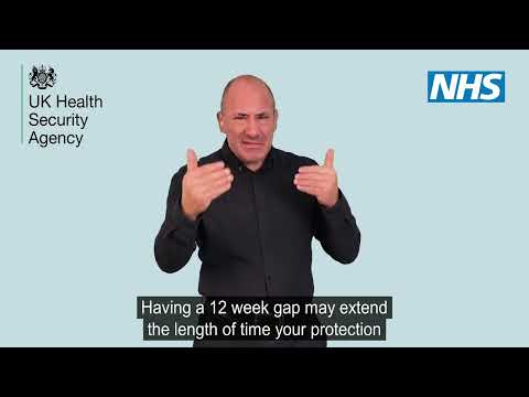 COVID-19 second dose vaccination for 16 and 17 year olds - BSL