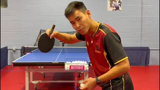 Jeff Yamada - Reversed Pendulum Serve