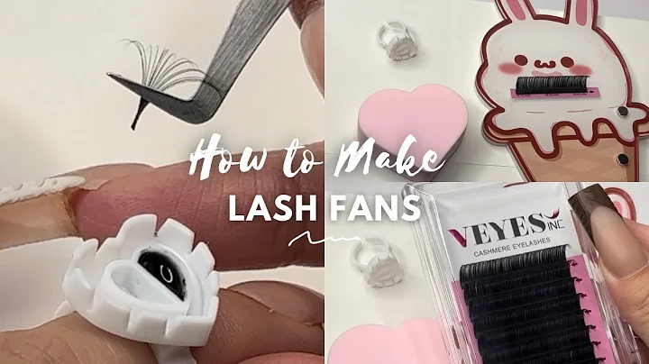 HOW TO MAKE LASH FANS + PINCHING Q&A