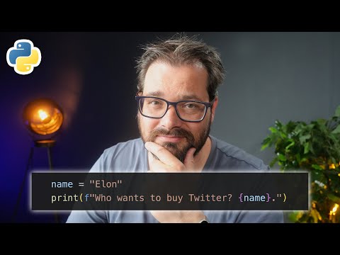 Vídeo: Què fa print f a Python?