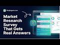 Market Research Survey That Gets Real Answers | Conversational Surveys by Simplagents